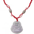 Happy Buddha Jade Necklace (China)