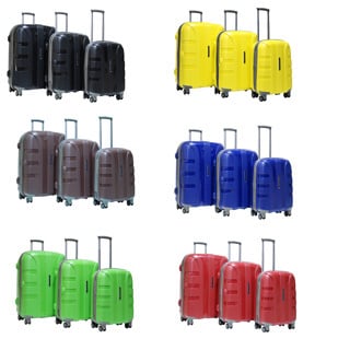 Calpak Rapture 3-piece Lightweight Polypropylene Hardside Spinner Luggage Set