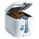 Maxi Matic White 5-quart Cool Touch Deep Fryer