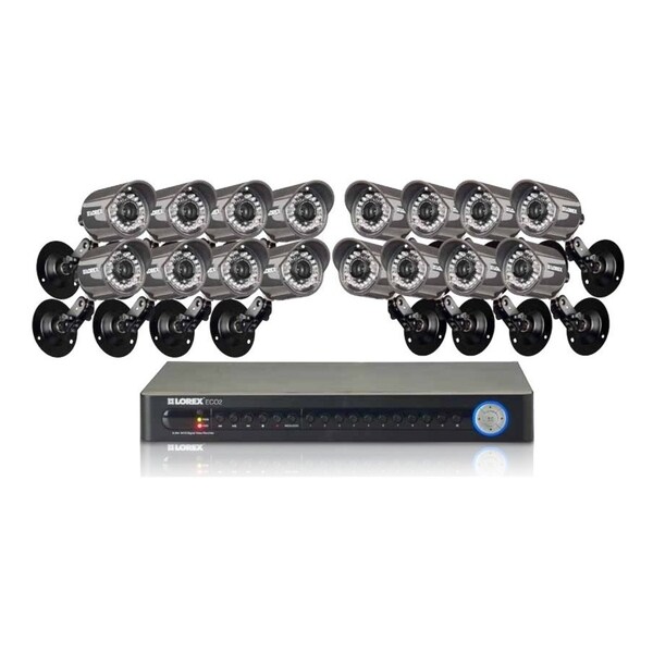 Lorex ECO2 16 Channel Wired DVR Security Camera System - 14501458