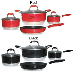 Cheap Gourmet Chef Induction Ready 7-piece Non-stick Cookware Set