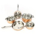 Gourmet Chef Copper Pro 8-piece Cookware Set