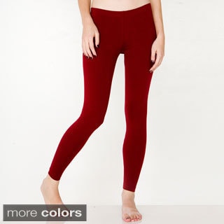 American Apparel Women's Cotton Spandex Legging-Image