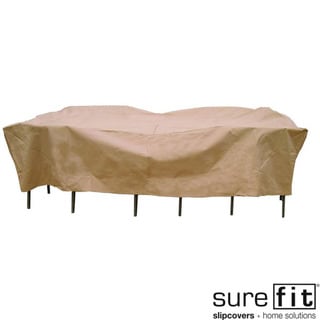 Click to Enlarge for Sure Fit Original Rectangle Table/ Chair Set Cover Sure Fit Original Rectangle Table/ Chair Set Cover-Image