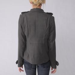Ci Sono by Adi Junior's Double-breasted Military Coat