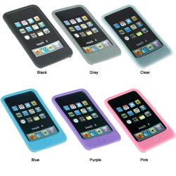 Skque Apple iPod Touch 4th Generation Slip-on Silicone Skin Case