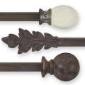 Simply Elegant 50 to 98-inch Adjustable Curtain Rod Set