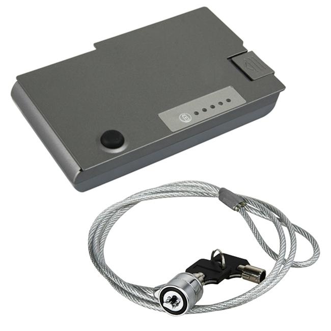 Rechargeable Li ion Battery/ Security Chain Lock for Dell Latitude