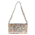 Recycled Metalized Wrapper 'Eco Cheer' Medium Shoulder Bag (Guatemala)