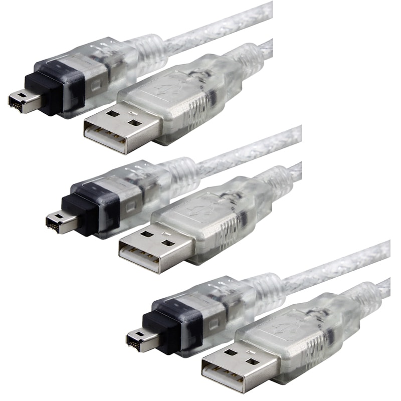 INSTEN 6 Foot USB 2 0 To IEEE 1394 FireWire 4 Pin Cable Overstock