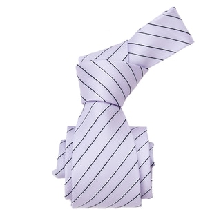 Republic Men's Light Purple Striped Woven Tie