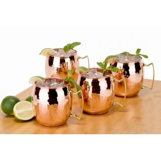 Buy Cheap Old Dutch Hammered Copper 16-ounce Moscow Mule Mugs (Set of 4)