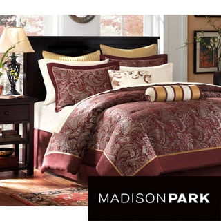 Madison Park Churchill 12-piece Bed in a Bag with Sheet Set