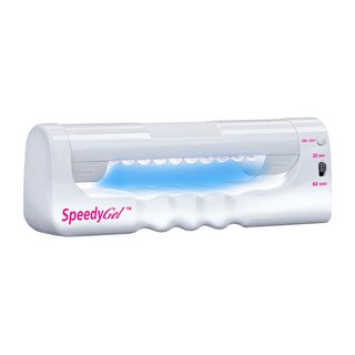 SpeedyGel Six-watt White Plastic LED Gel Nail Polish Curing Lamp-Image