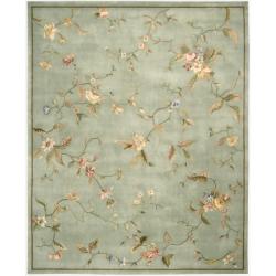 Low Price Nourison Hand-tufted Julian Aqua Wool Rug (8' x 11')