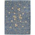 Hand-tufted Julian Light Blue Wool Rug (8' x 11')