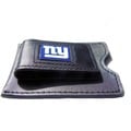 NFL Leather Money Clip Card Holder
