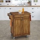 Home Styles Oak Finish Oak Top Cuisine Cart