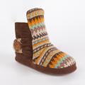 Muk Luks Jaci Desert Fairisle Bootie
