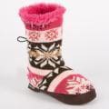 Muk Luks 'Ceci' Girls' Nordic Faux Fur-lined Toggle Slipper Boot