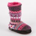 Muk Luks 'Ceci' 'Peace' Girls' Nordic Faux Fur-lined Toggle Slipper Boot