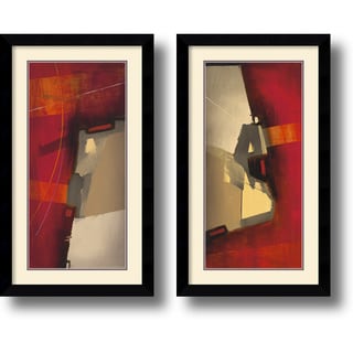 Sebastian Alterera 'Elusive Dimensions' Framed Art Print Set