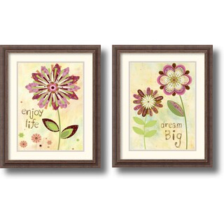 Wendy Bentley 'Petal Power' Framed Art Print Set