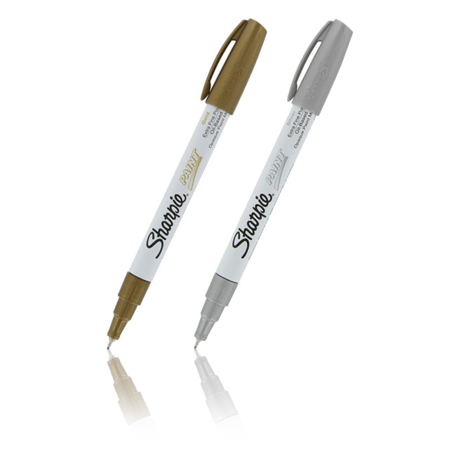 Sharpie Oilbased Gold and Silver Extra Fine Point Paint Markers