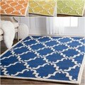 Handmade Luna Marrakesh Trellis Wool Rug (8'3 x 11')