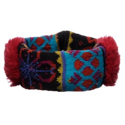 Muk Luks Girl's Flower Fairisle Headband Earmuffs-Image