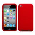 Premium Apple iPod Touch 4th Gen Red Silicone Case