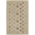 Hand-tufted Aspects Beige Wool Rug (7'6 x 9'6)