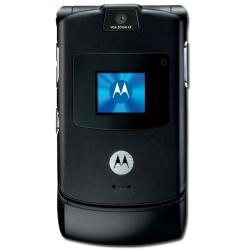 Motorola RAZR V3 Unlocked GSM Black Cell Phone (Refurbished)