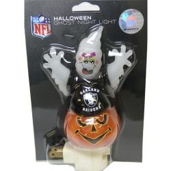Oakland Raiders Halloween Ghost Night Light