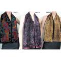 Symphony Designs Velvet Burnout 3-piece Scarf Set