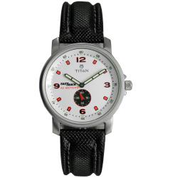 Titan Men's Fashion Leather Watch