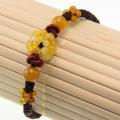 Yellow Jade Beaded Bracelet (China)