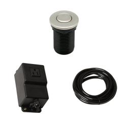 Geyser Brushed Nickel Garbage Disposal Air Switch Unit