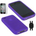 More tips on N Track Recording Studio iPhone 4 3-in-1Purple Silicone Skin Case Bundle