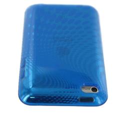 rooCASE Blue Wave Skin Case for iPod Touch 4th Generation