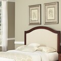 Duet King/California King Camelback Microfiber Inset Headboard