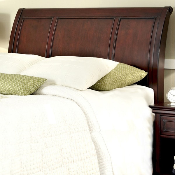  Styles The Aspen Collection Rustic Cherry amp; Black Queen/Full Headboard