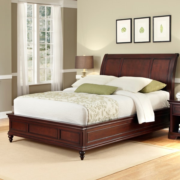... King Sleigh Bed - Overstockâ„¢ Shopping - Great Deals on Beds