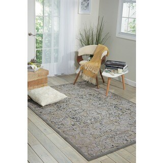 Graphic Illusions Moasic Grey (5'3 x 7'5)