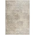 Nourison Graphic Illusions Beige Antique Damask Pattern Rug (7'9 x 10'10)