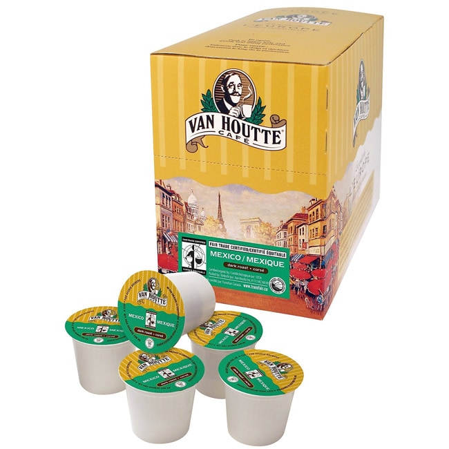 Van Houtte Cafe Mexico Dark Roast Coffee K-Cups (96-count) - Overstock