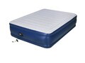 Airtek Raised Flocked Queen-size Air Bed With Built-in Pump
