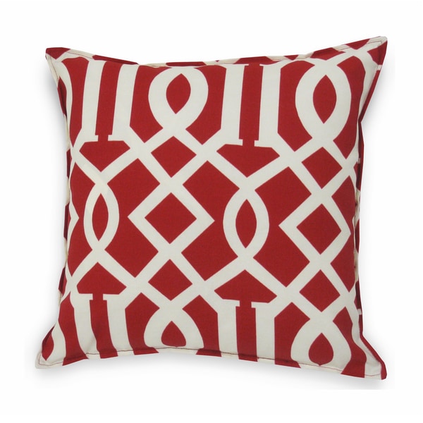 Roman Indoor/ Outdoor Red Decorative Pillow (Set of 2) - Overstock Shopping - Great Deals on ...