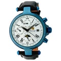 Steinhausen Mens Three Eyes Automatic Blue Case with White Dial