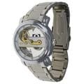 Steinhausen Men's Metal Automatic Bridge Silver Dial Watch